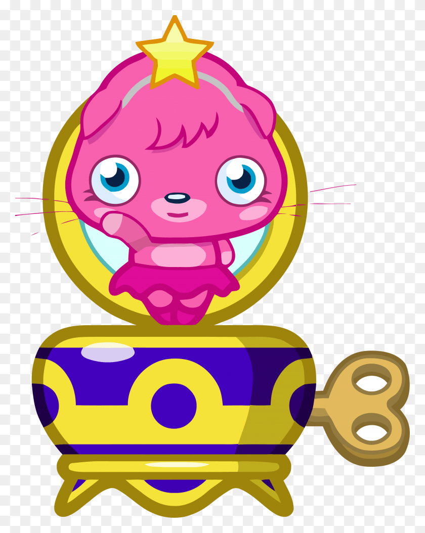2899x3698 Princess Poppet Music Box Clipart Moshi Monster Codes Poppet, Rattle, Trophy, Gold HD PNG Download