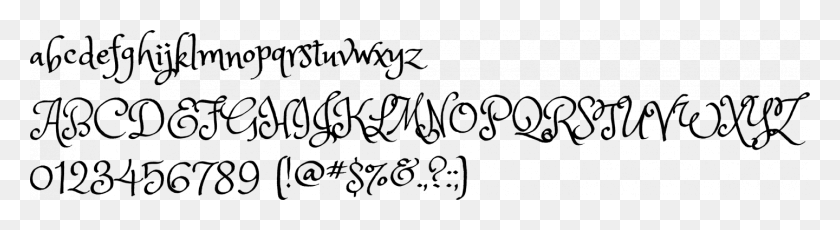 1440x315 Princess Sofia Font Specimen Font Script, Text, Handwriting, Calligraphy HD PNG Download