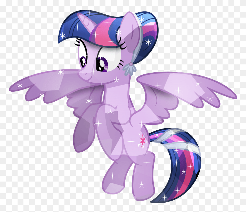 4354x3710 Princess Twilight By Illumnious Mlp Crystal Ponies Twilight, Toy, Angel HD PNG Download