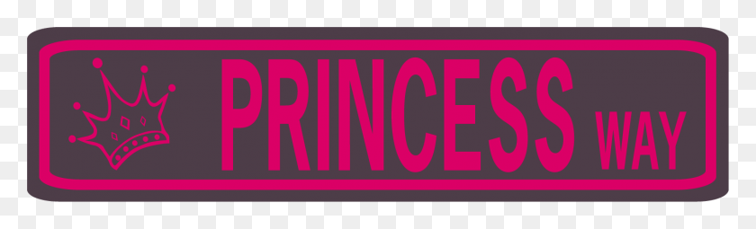1441x361 Princess Way Street Oval, Text, Word, Label HD PNG Download