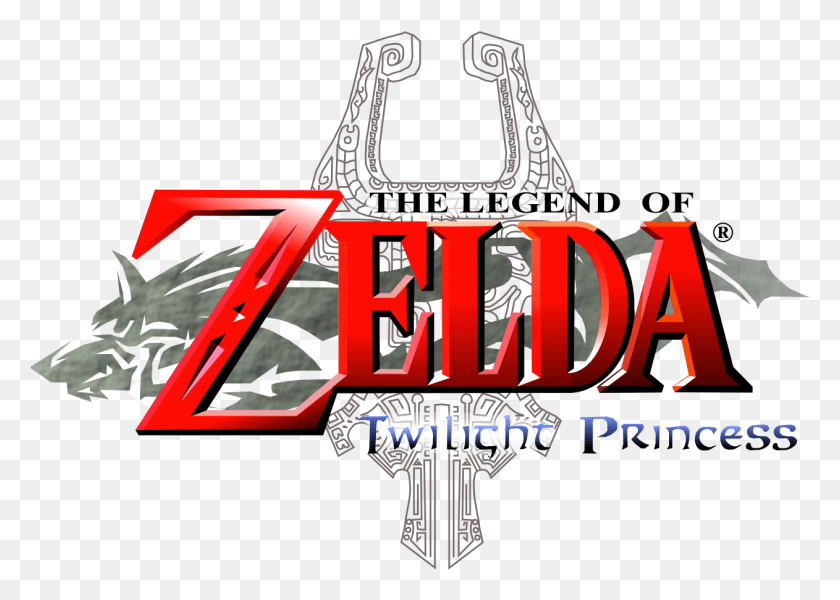 1262x875 Descargar Png La Princesa Zelda Logo Por Festus Hermiston La Leyenda De Zelda Twilight Princess Logo, Texto, Palabra, Alfabeto Hd Png