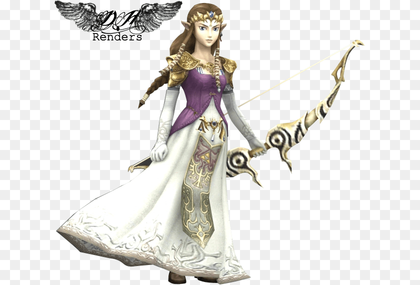 624x570 Princess Zelda Princess Zelda Bow And Arrow, Adult, Wedding, Weapon, Sport Transparent PNG