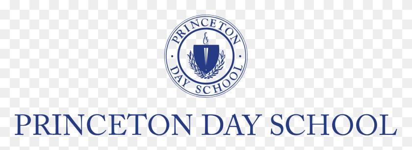 2400x760 Princeton Day School Logo Transparent Emblem, Logo, Symbol, Trademark HD PNG Download