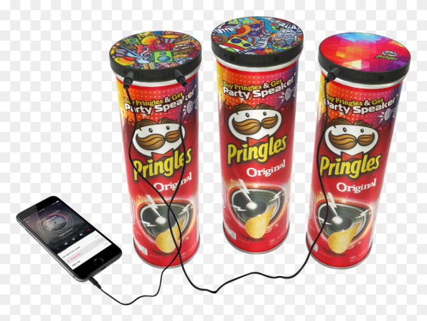 846x621 Pringles Can Speaker Спикер Для Вечеринок Pringles, Мобильный Телефон, Телефон, Электроника Png Скачать