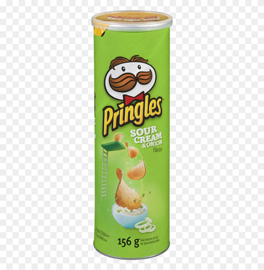 262x801 Pringles Crisps Sour Cream Amp Лук Pringles, Напиток, Напиток, Растение Png Скачать