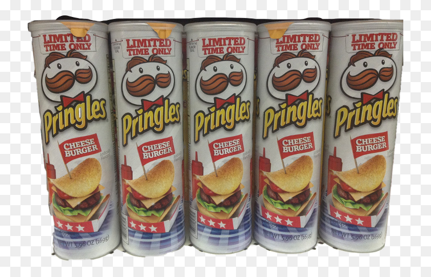 733x480 Pringles Special Edition, Burger, Food, Tin HD PNG Download
