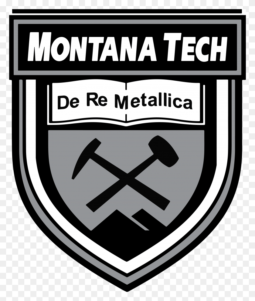 5002x5989 Печать Черно-Белый Jpg Montana Tech Из Университета Монтаны, Доспехи, Стекло, Логотип Hd Png Скачать
