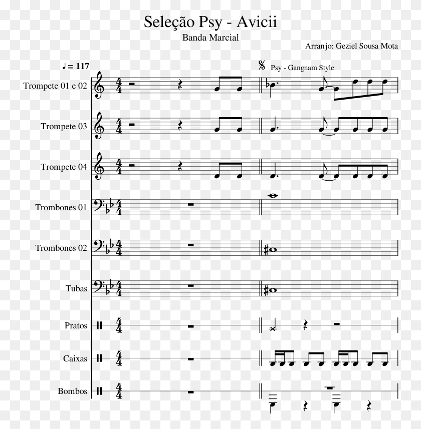 750x797 Print Can T Stop The Feeling Alto Sax Sheet Music, Gray, World Of Warcraft HD PNG Download