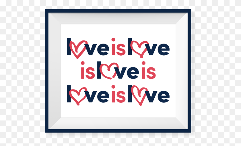 528x449 Print Loveislove Frame, Text, Word, White Board Descargar Hd Png