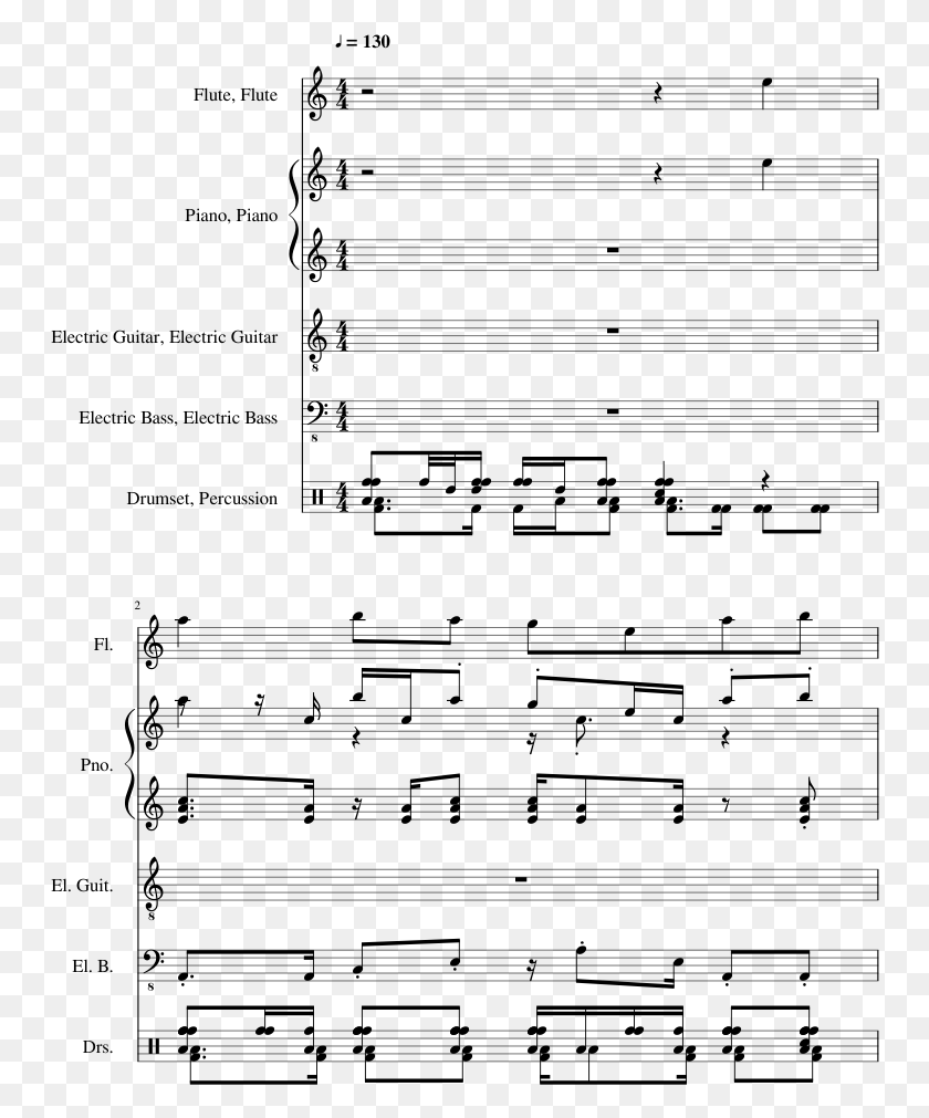 750x951 Print Muhtesem Yuzyil Sheet Music, Gray, World Of Warcraft HD PNG Download