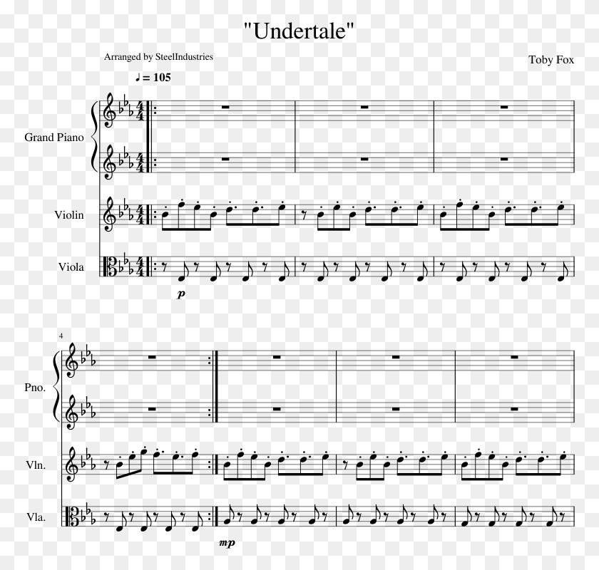 773x740 Print Sheet Music, Gray, World Of Warcraft HD PNG Download