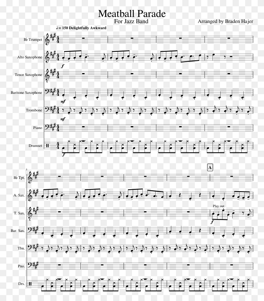 773x899 Print Sheet Music, Gray, World Of Warcraft HD PNG Download