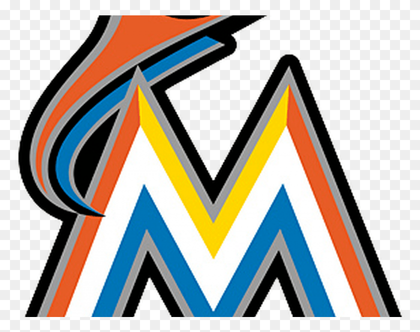 1105x856 Логотип Miami Marlins Для Печати Логотип Miami Marlins M, Символ, Треугольник, Графика Hd Png Скачать