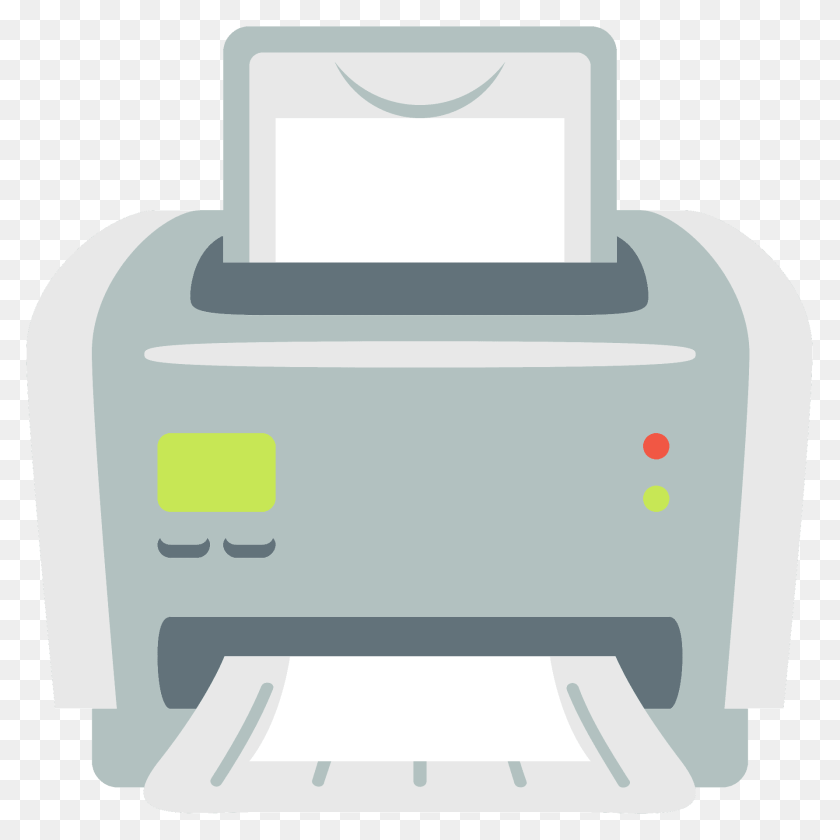 1920x1920 Printer Emoji Clipart, Computer Hardware, Electronics, Hardware, Machine Sticker PNG