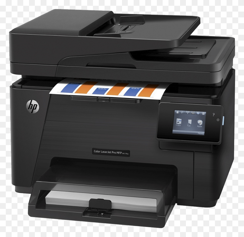 989x961 Printer Laserjet Hewlett Packard Hp Multi Function Hp Color Laserjet Pro Mfp, Machine HD PNG Download