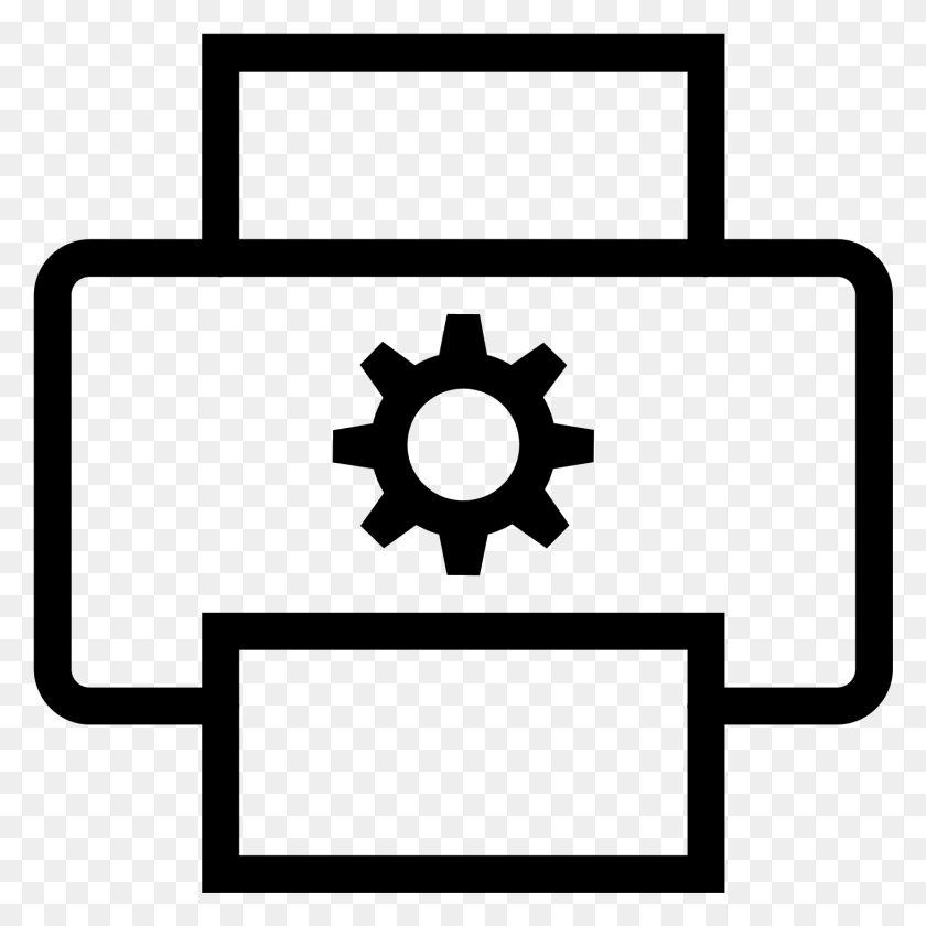 1462x1462 Значок Обслуживания Принтера Gear Химическая Инженерия, Серый, World Of Warcraft Hd Png Скачать