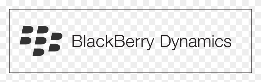1891x500 Descargar Png Printeron Para Blackberry Blackberry Dynamics Logotipo, Texto, Alfabeto, Cara Hd Png