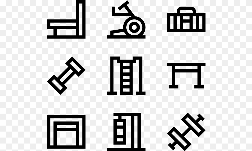 Printing Icons, Gray PNG