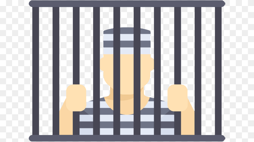 650x472 Prison, Crib, Furniture, Infant Bed, Person Sticker PNG