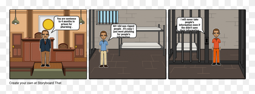 1145x368 Prison Cartoon, Furniture, Person, Human HD PNG Download