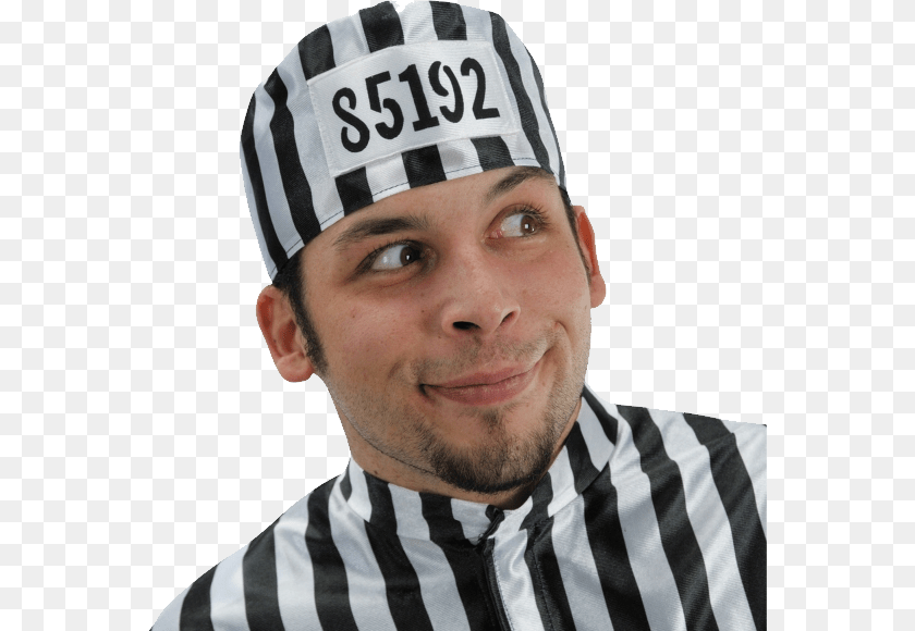 568x580 Prisoner, Hat, Adult, Baseball Cap, Cap Clipart PNG