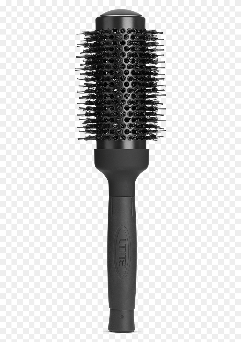 320x1129 Pro 43mm Round Brush Unite Hair Brush, Electrical Device, Machine, Microphone HD PNG Download