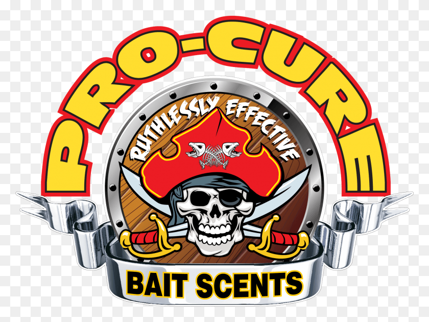 1783x1303 Pro Cure Bait Scents, Text, Pirate, Label HD PNG Download