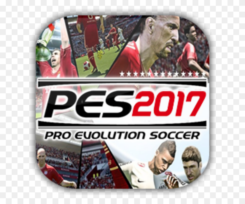 640x640 Pro Evolution Soccer 2017 Pes 2017 Icon, Человек, Человек, Текст Hd Png Скачать