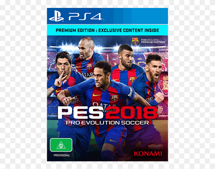 475x601 Descargar Png Pro Evolution Soccer 2018 Premium Edition Ps 2018 Xbox, Person, Human, Magazine Hd Png