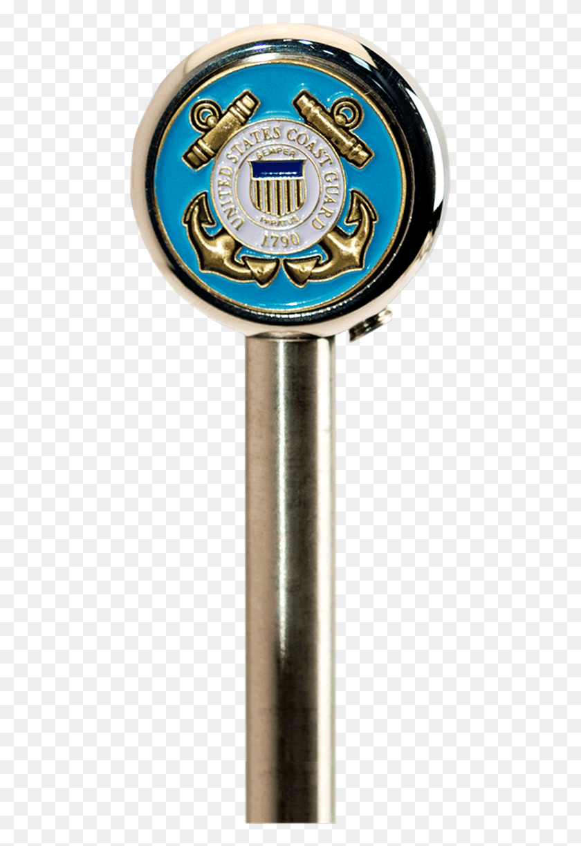 469x1164 Флагшток Из Нержавеющей Стали Pro Pad С Эмблемой Topper Coast, Логотип, Символ, Товарный Знак Png Скачать