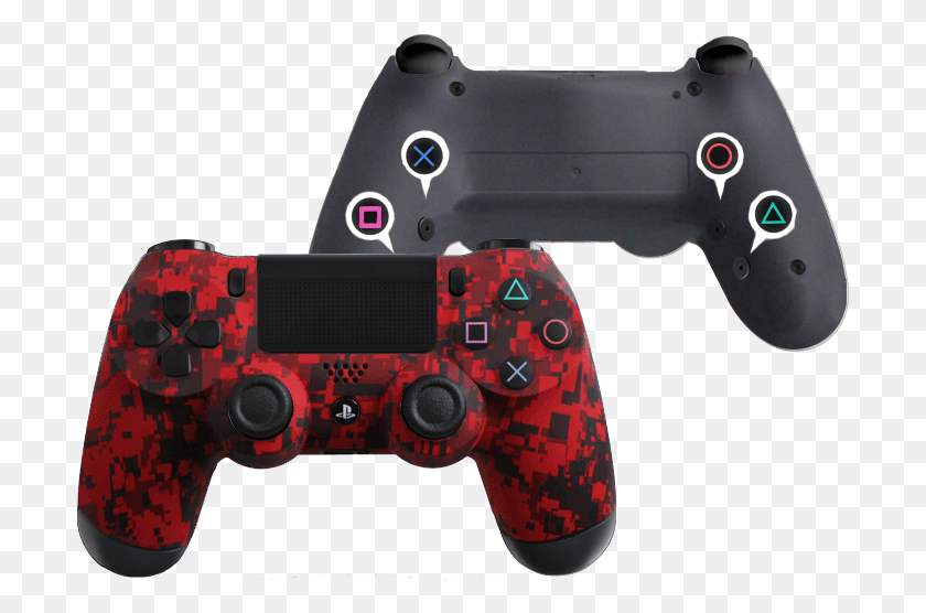 701x496 Pro Ps4 Controller From Evil Controllers Review Evil Controller Ps4 Buttons, Joystick, Electronics, Gun HD PNG Download