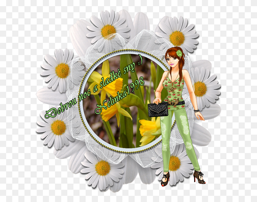 607x600 Pro Tvorbu Pouiji Camomile, Plant, Daisy, Flower HD PNG Download