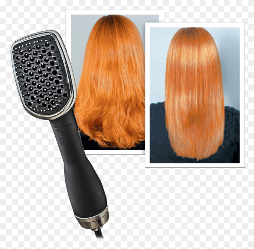 853x837 Procabello 2 In 1 Blower Brush Hair Dryer And Styler Blond, Hair, Person, Human HD PNG Download