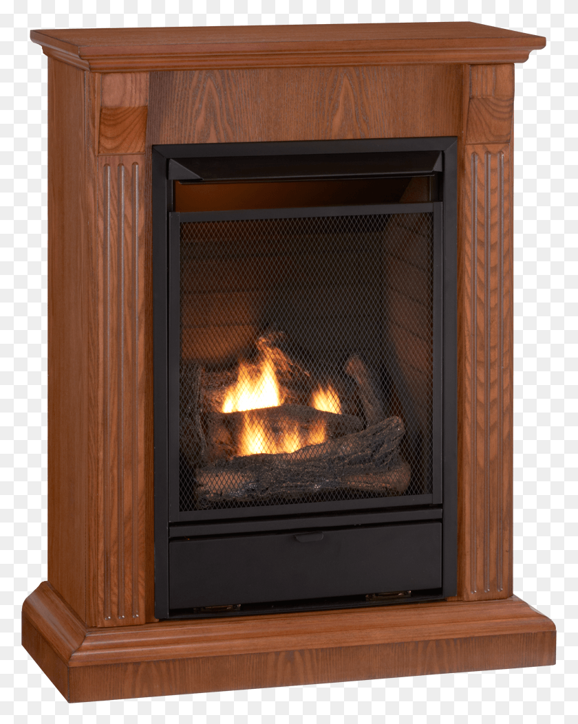 779x993 Procom Tri Fuel Vent Free Fireplace Hearth, Indoors, Furniture, Screen HD PNG Download
