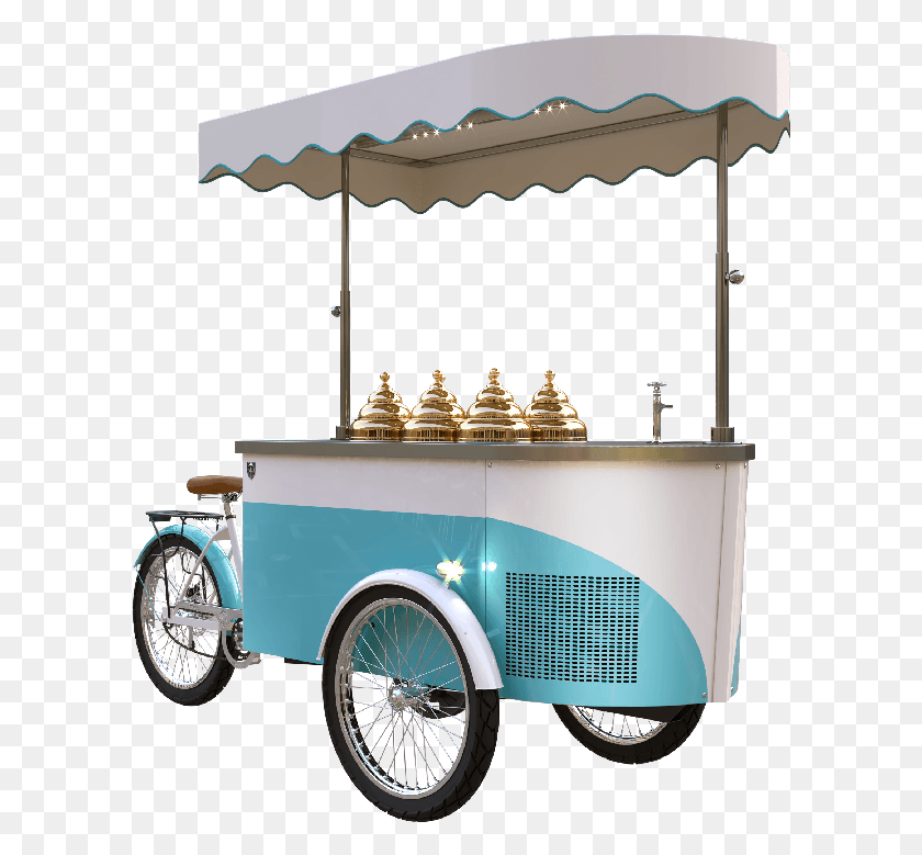 600x719 Procopio Classic Gelato Ice Cream Cart, Wheel, Machine, Tricycle HD PNG Download