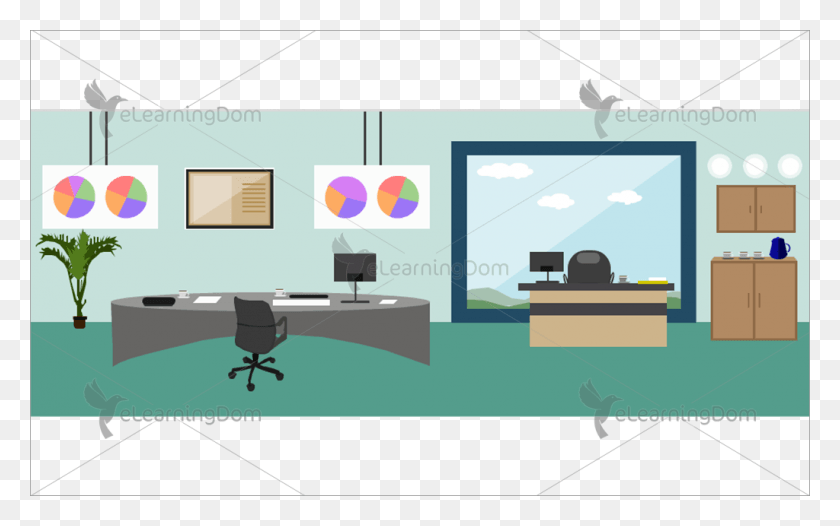 1024x613 Product Description Office Background Clipart, Tabletop, Furniture, Table HD PNG Download