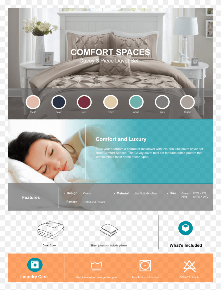 965x1294 Product Description Sleeping, Advertisement, Person, Human HD PNG Download