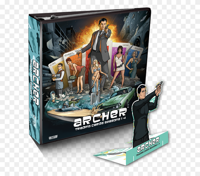 603x678 Product Details Archer Tv Series Poster, Person, Human, Advertisement HD PNG Download