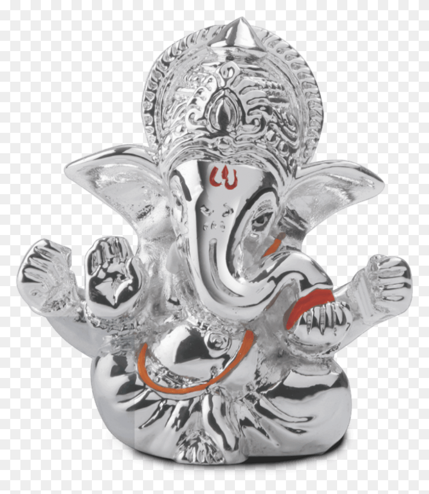 796x926 Product Details Silver Ganesh Murti, Sculpture, Statue HD PNG Download
