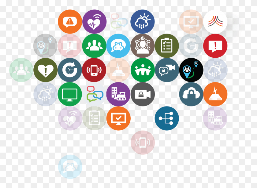 1181x842 Product Icon Collage Everbridge Icons, Text, Logo, Symbol HD PNG Download