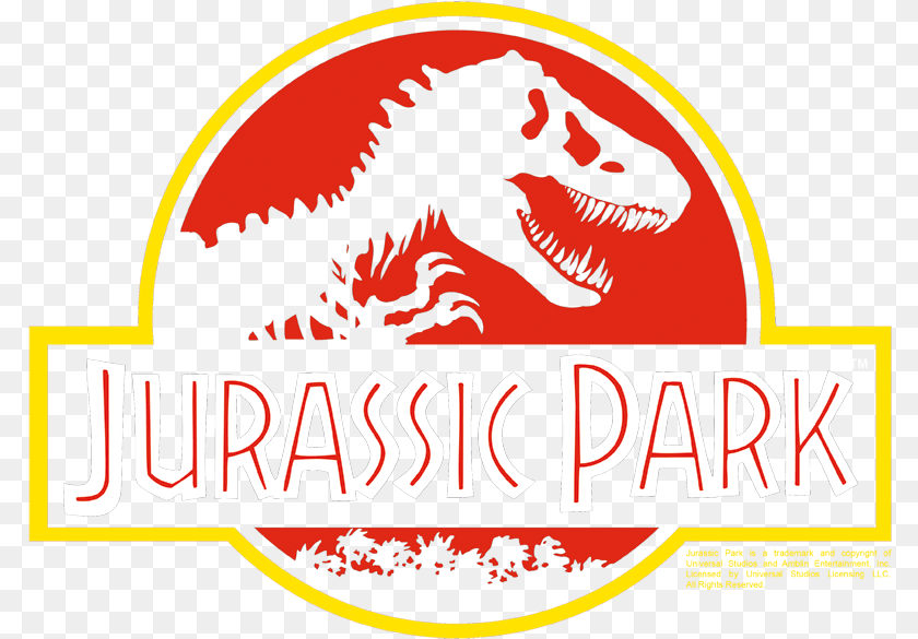 791x585 Product Alt Logo Jurassic Park Vector, Animal, Dinosaur, Reptile, T-rex PNG
