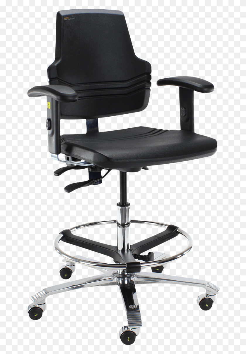 660x1151 Product Image Esd Chair With Armrest, Furniture, Cushion, Armchair HD PNG Download