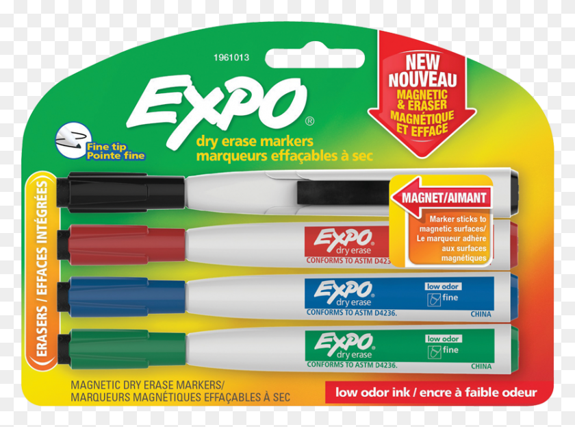 831x600 Product Image Expo Magnetic Dry Erase Markers, Sport, Sports, Team Sport HD PNG Download