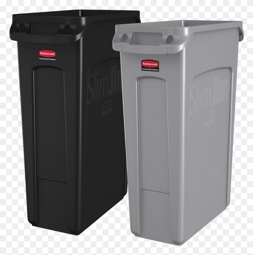 825x831 Product Image Fg354060bla Rubbermaid, Trash Can, Can, Tin HD PNG Download