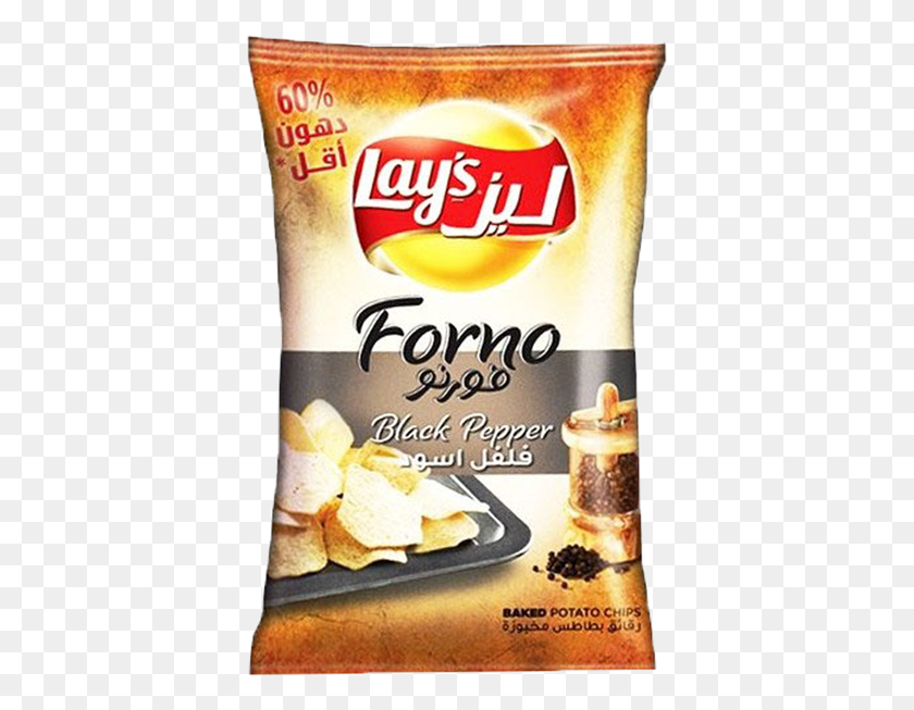 389x593 Product Image Lays Forno Black Pepper, Food, Bread, Mayonnaise HD PNG Download