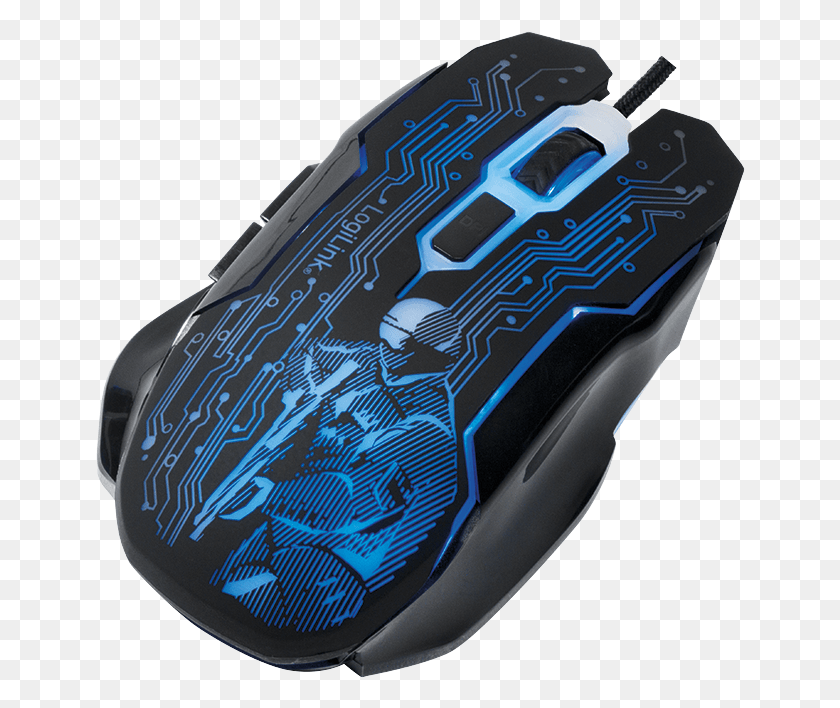 650x648 Product Image Logilink Usb Gaming Mouse, Clothing, Apparel, Helmet HD PNG Download