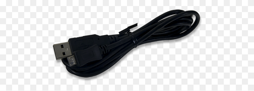 500x241 Product Image Of The Usb A To Micro B Cable Usb Cable, Adapter, Gun, Weapon HD PNG Download