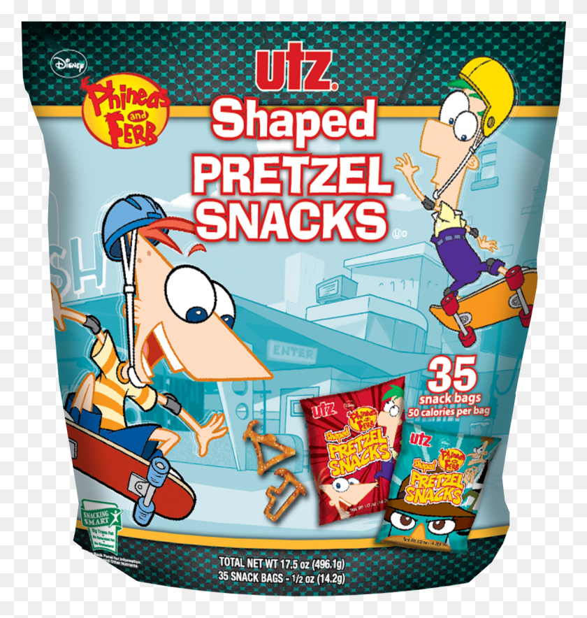 1159x1225 Product Image Phineas And Ferb Pretzels, Advertisement, Poster, Flyer HD PNG Download