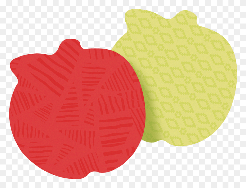 831x618 Descargar Png Post It En Forma De Manzana, Dulces, Alimentos, Confitería Hd Png