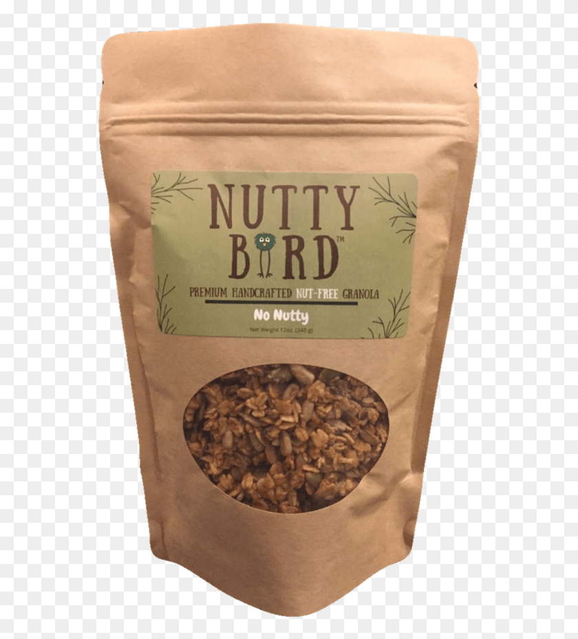 559x869 Product Nuttybirdgranola No Nutty 12 Roasted Grain Beverage, Plant, Food, Vegetable HD PNG Download